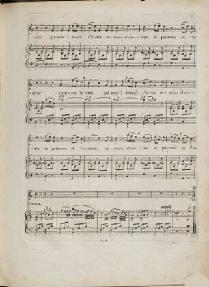 ROMANCE DES PETITS OISEAUX. Paroles de BALZAC. ... Musique de H. RIGEL