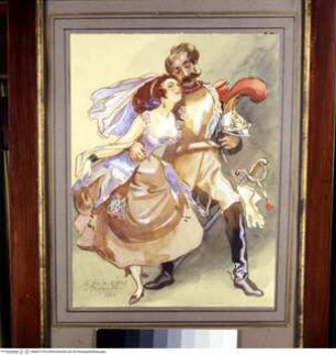 Das Fest am 15. August 1867 in Fontainebleau - La festa di mezzo agosto a Fontainebleau