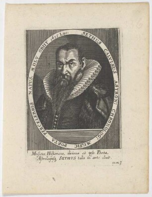 Bildnis des Sethus Calvisius