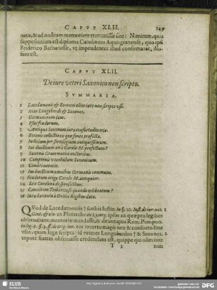 Caput XLII. De jure veteri Saxonico scripto