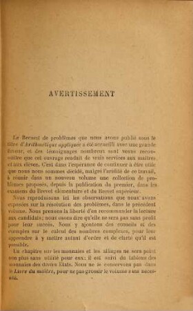 Arithmétique appliquée : Livre du maître, 2