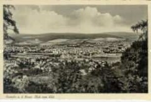 Hameln, mit Blick vom Klüt