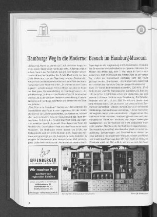 Hamburgs Weg in die Moderne: Besuch im Hamburg-Museum