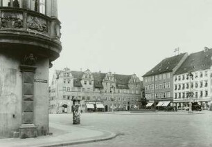 Torgau, Marktplatz : Torgau. Marktplatz. Ansicht von Südwesten