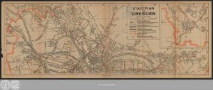Stadtplan von Dresden
