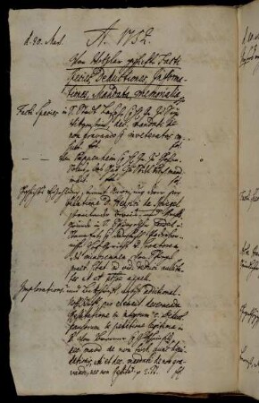 Aus Wetzlar geschickte [...], Deductiones, Informationes, Mandata, memorialia pp.
