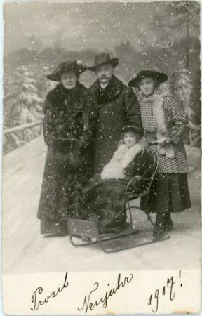 "Prosit Neujahr 1917"