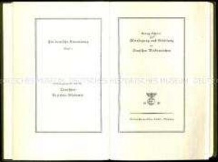 Schrift von Georg Schott über 'Weissagung und Erfüllung im deutschen Volksmärchen'