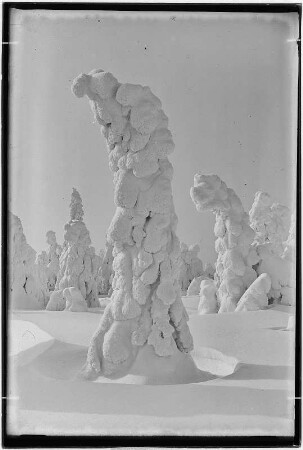 Keilberg (Klínovec). Winterlandschaft