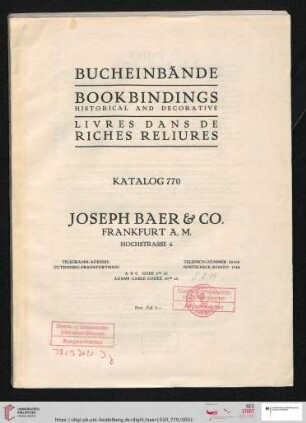 Bucheinbände