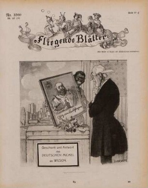 "Geschenk und Antwort des Deutschen Michel an Wilson"