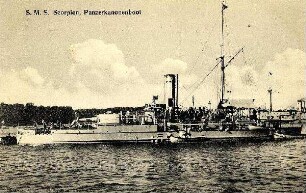 Kriegsmarine - SMS "Scorpion", Panzerkanonenboot