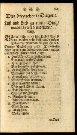 Das dreyzehente Dutzent.