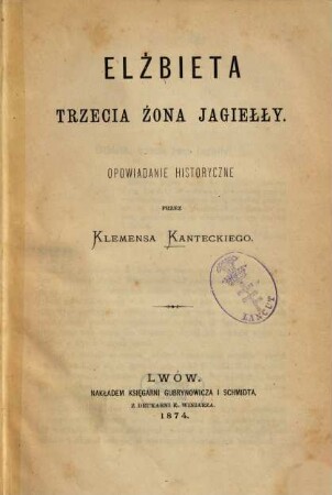 Elżbieta trzecia żona Jagiełły