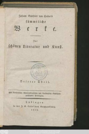 [Abt. 2], Theil 3: Der Cid : Nach Spanischen Romanzen besungen