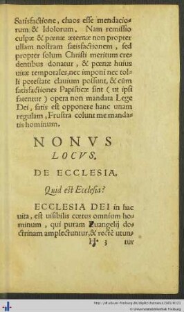 Nonus Locus