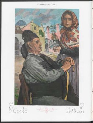 "El tío cono", óleo