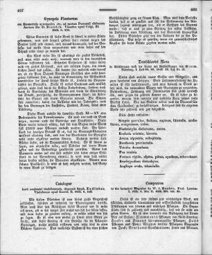 Companion to the botanical Magazine / by W[illiam] J[ackson] Hooker, Prof. - London [: Curtis]. - [Bd.] I, 1835 ; [Bd.] II, 1836