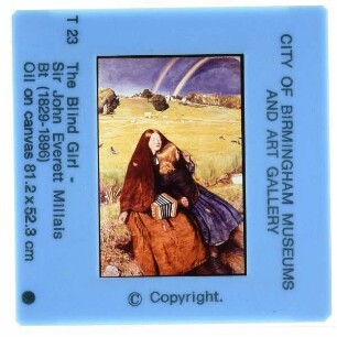 Millais, Das blinde Mädchen