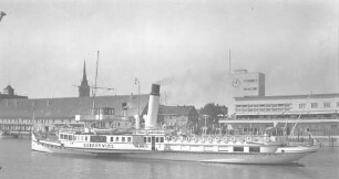 Friedrichshafen Hafen Raddampfer Hohentwiel