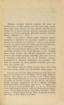 De usu praepositionum Plotiniano quaestiones