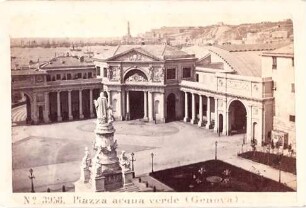 Piazza acqua verde Genua