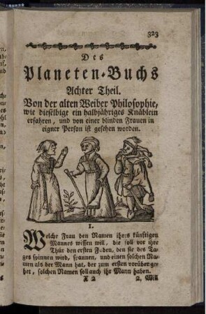 Achter Theil. Von der alten Weiber-Philosophie
