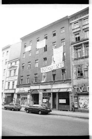 Kleinbildnegativ: Oranienstr. 45, 1980