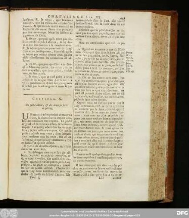 Chapitre X. Du péché actuel, & des diverses sortes de péchez.