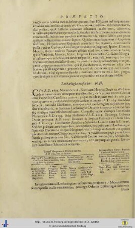 X. Lotharingia masculina 1648.
