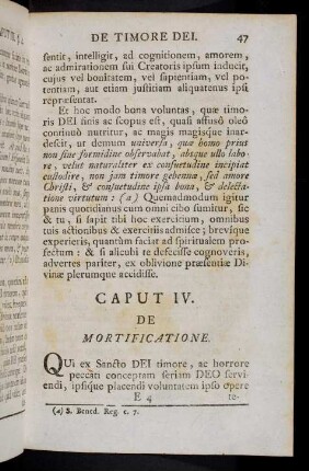 47-76, Caput IV.