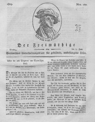 Nro. 127., Dienstag, den 27. Januar 1809
