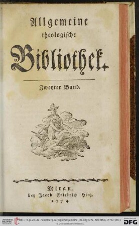 2: Allgemeine theologische Bibliothek