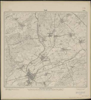 Meßtischblatt 3592 : Duß, 1917 : Duß. - Aufn. 1881, hrsg. 1883, Aufldr. 1917. - 1:25000. - [Berlin]: Reichsamt für Landesaufnahme, 1917. - 1 Kt.