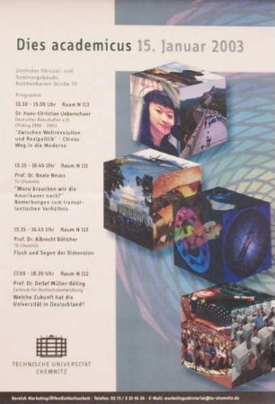 "Dies Academicus, an der TU Chemnitz, am 15.01.2003"