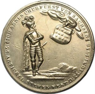 König Anton von Sachsen - 300-jähriges Jubiläum der Augsburger Konfession