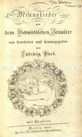 Minnelieder aus dem Schwäbischen Zeitalter