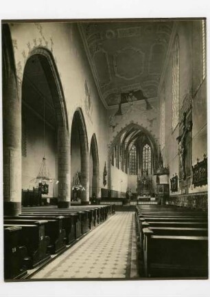 St. Martinskirche, Inneres, gegen Osten