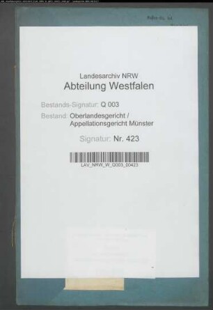 Fürst Alfred Salm-Salm ./. Graf von Salm-Hogstraeten wegen Erbstreitigkeiten XXXIX