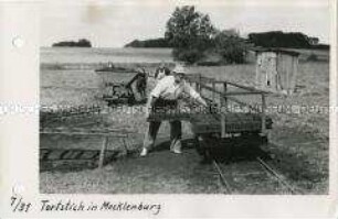 Torfgewinnung in Mecklenburg