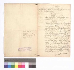 Das Kloster Allerheiligen und die Eheleute Lorenz und Katharina Beck zu Ringelbach tauschen genannte Güter zu Ringelbach und Wolfhag.