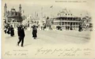 Ansicht von der Weltausstellung 1900 in Paris