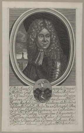 Bildnis des Matthias Godefridus de Wunschwitz