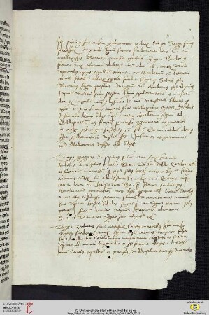 Handschriftliche Notizen zu fränkischen Königen (15. Jh.)