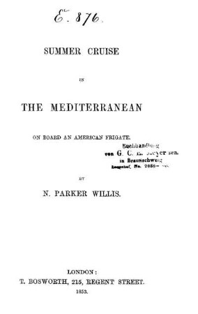 Summer cruise in the Mediterranean on board an american frigate