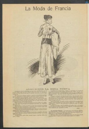 La moda de la Francia : Algo sobre la moda nueva
