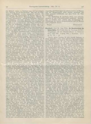 398-400 [Rezension] Dieckhoff, Aug. Wilh., Die Menschwerdung des Sohnes Gottes. Ein Votum über die Theologie Ritschl‘s
