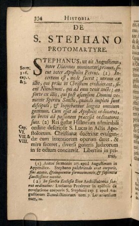 334-337, De S. Stephano Protomartyre.