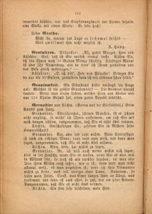 Grenadier und Köchin.