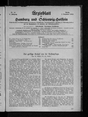 Der geistige Kampf um die Rassenpflege